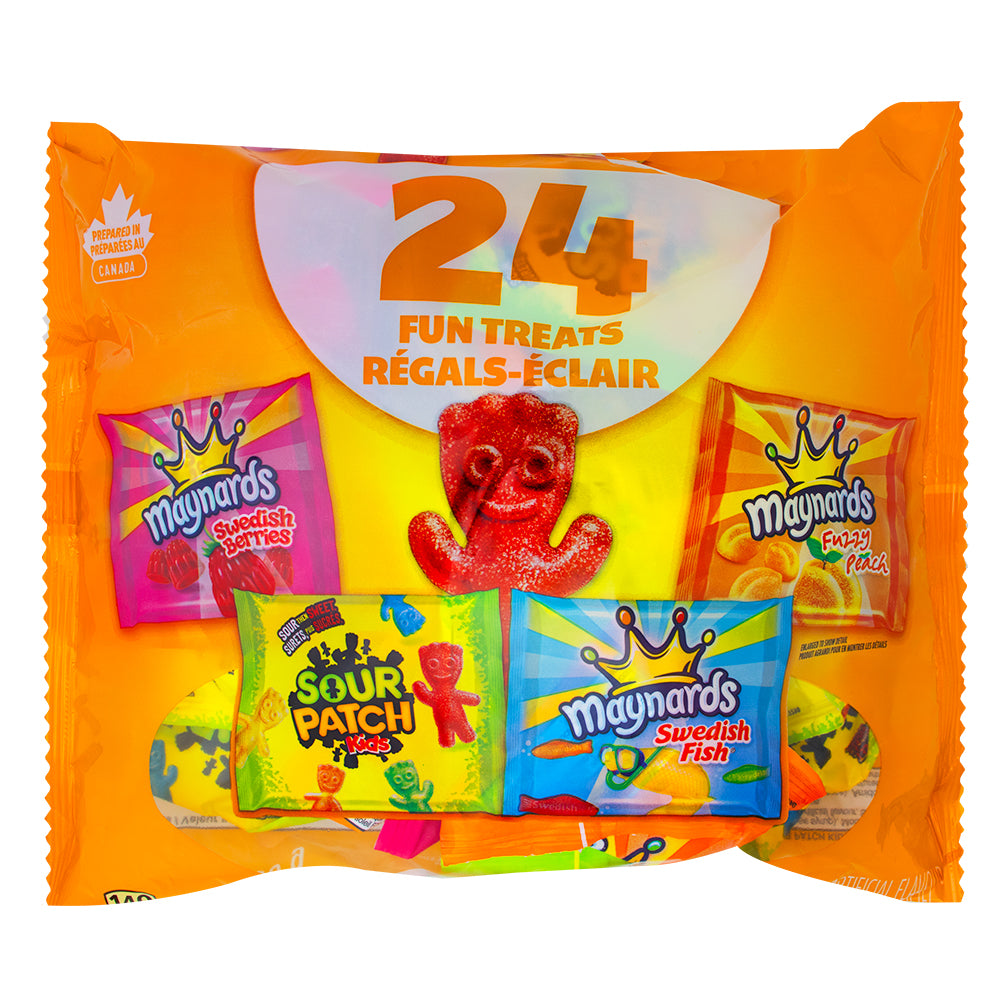 Maynards Assorted Fun Treats - 24ct | Candy Funhouse – Candy Funhouse CA