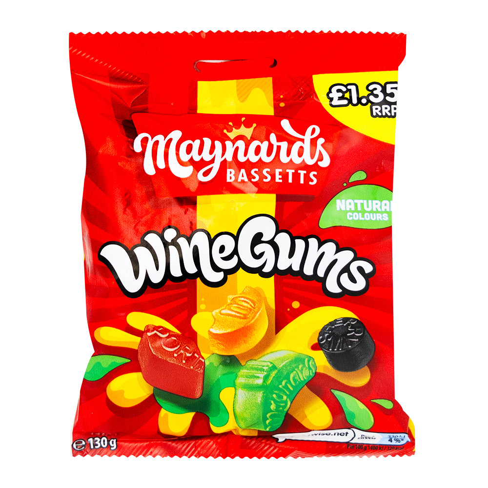 Maynards Bassetts Wine Gums (UK) - 130g