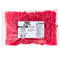 McCormicks Cherry Twists Candy - 2.5 kg