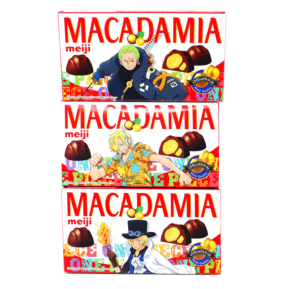 Meiji One Piece Macadamia Chocolate (Japan) - 64g | Candy Funhouse