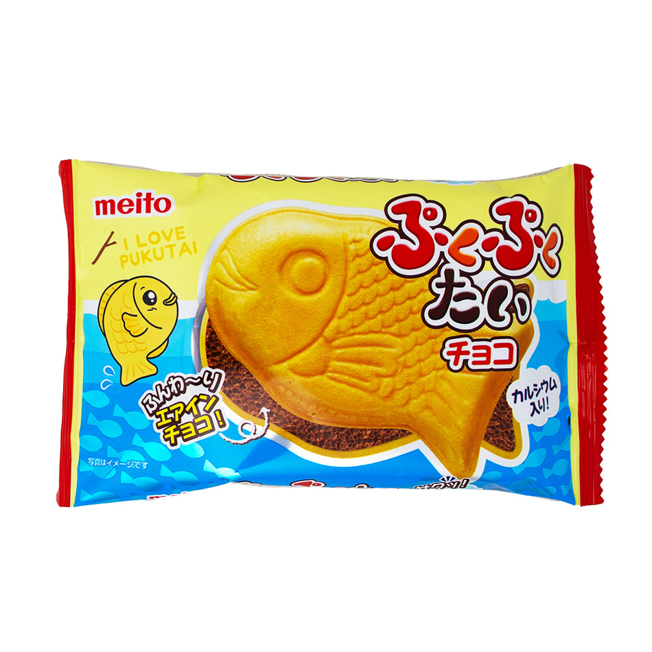 Meito Puku Puku Tai Chocolate Cookie (Japan) - 20g