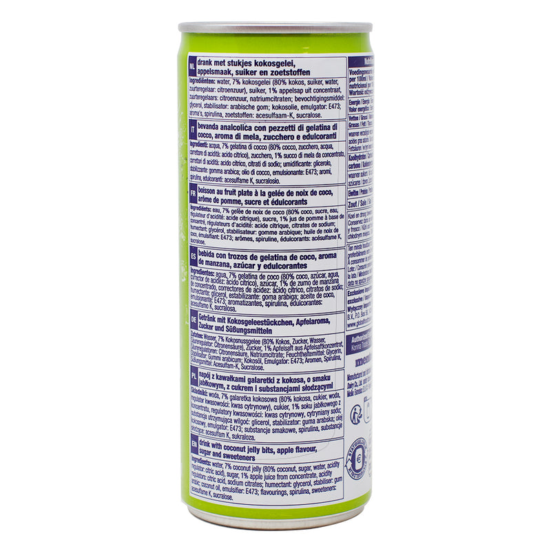 Mentos Apple Soda Kick Drink - 250mL Nutrition Facts Ingredients - Mentos Candy - Mentos - Mentos Drink - Mentos Apple Soda Kick - Green Apple Drink