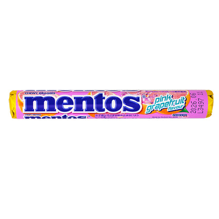 Mentos Pink Grapefruit (Japan) - 37.5g - Mentos - Mentos Candy - Mentos Pink Grapefruit - Japan Candy - Japanese Candy - Grapefruit Candy - Pink Candy