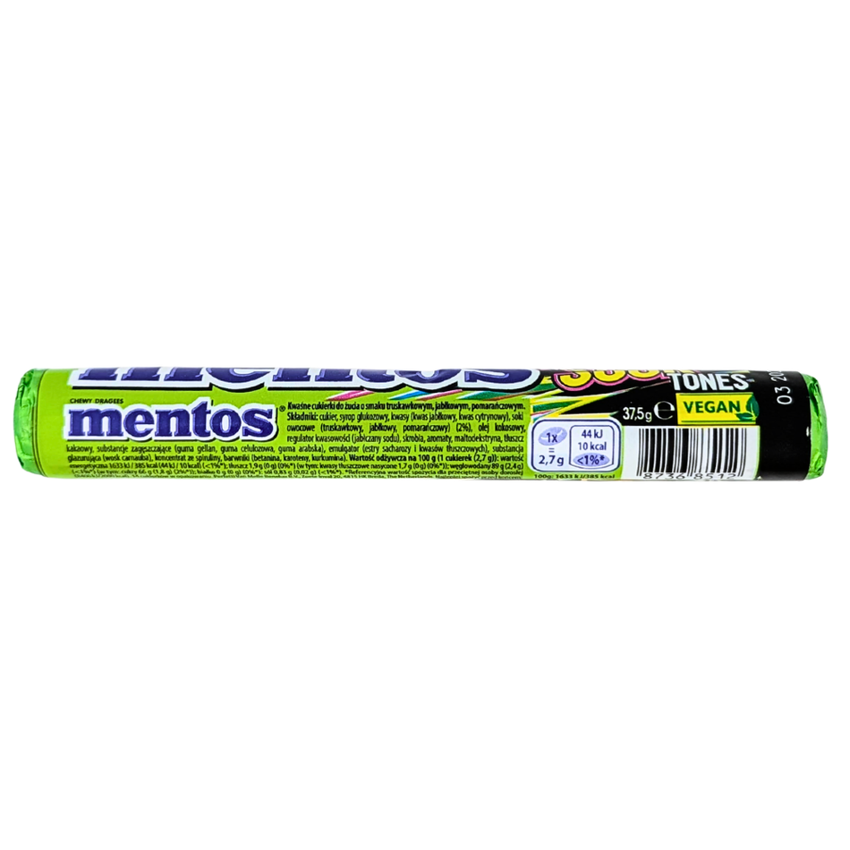 Mentos Sour Tones Roll - 37.5g