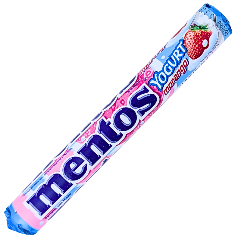 Mentos Yogurt Morango Roll - 37g