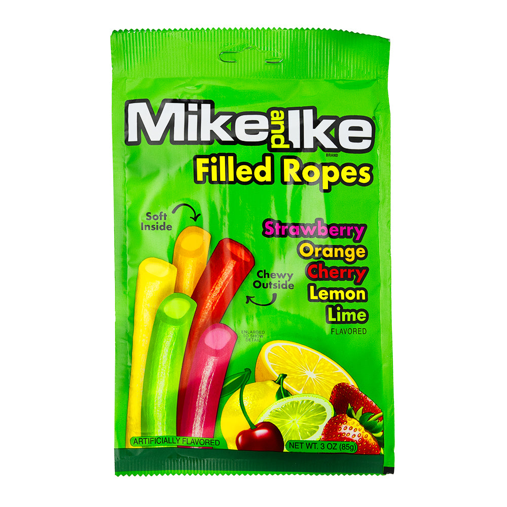 Mike and Ike Filled Ropes - 3oz | Candy Funhouse – Candy Funhouse CA