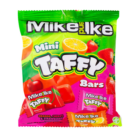 Mike and Ike Taffy Peg Bag - 3.8oz - Taffy - Taffy Candy - Mike and Ike - Mike and Ike Candy