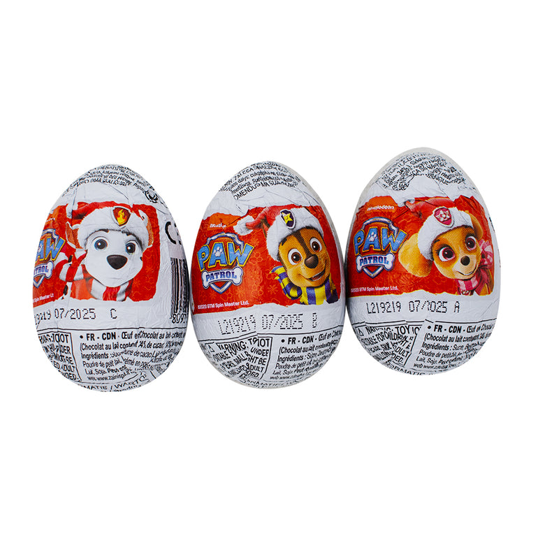Paw Patrol Christmas Chocolate Egg - 20g - Paw Patrol chocolate egg - Christmas chocolate treats - Holiday themed chocolates - Festive chocolate eggs - Paw Patrol Christmas gifts - Milk chocolate surprises - Paw Patrol stocking stuffers - Holiday chocolate delights - Paw Patrol holiday merchandise - Christmas candy treats