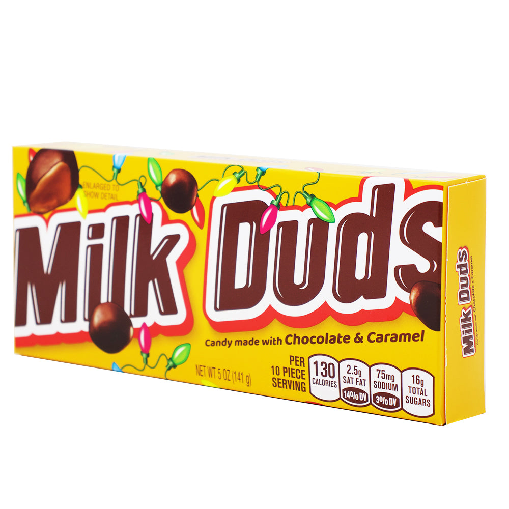 Milk Duds Christmas Lights - 5oz - Milk Duds - Christmas Milk Duds - Holiday Chocolate - Christmas Chocolate - Christmas Candy - Old Fashioned Candy