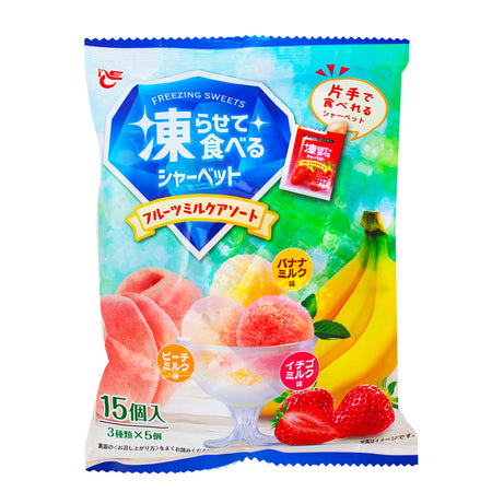 Milk Sorbet Assorted Fruit (Japan) - 315g