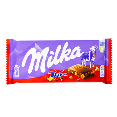 Milka Daim Chocolate Bar