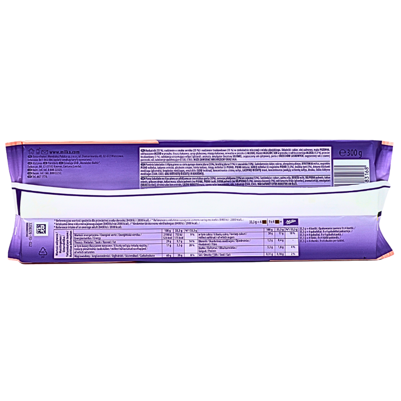 Milka Mmmax Strawberry Cheesecake - 300g