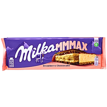 Milka Mmmax Strawberry Cheesecake - 300g