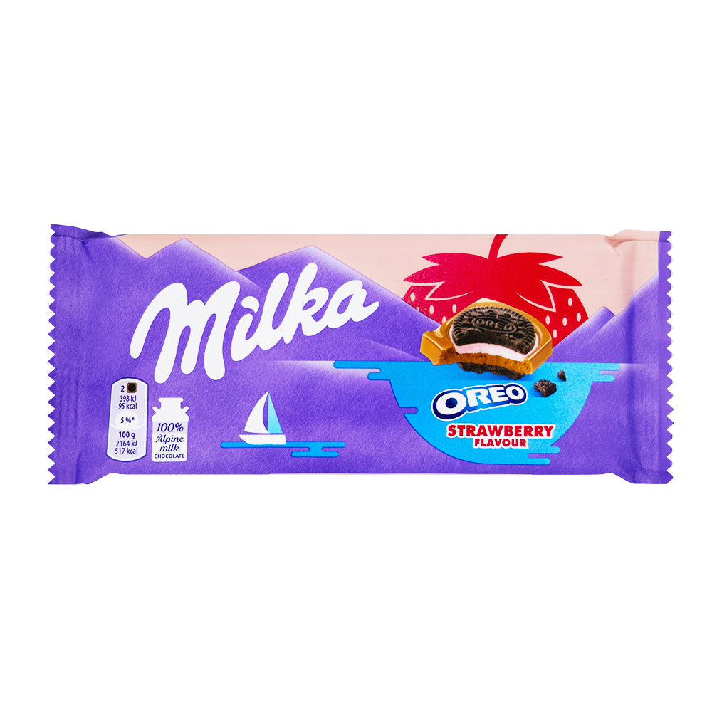 Milka Oreo Strawberry Sandwich - 92g