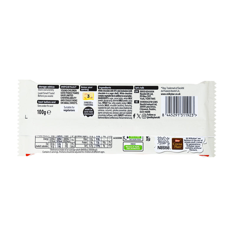 Milkybar Fairy Lights Block - 100g