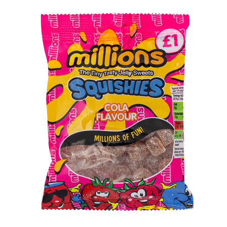 Millions Squishies Cola Flavour (UK) - 120g