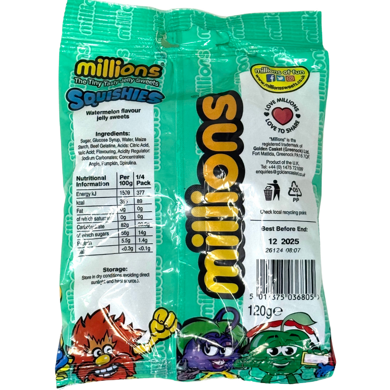 Millions Squishies Watermelon - 120g