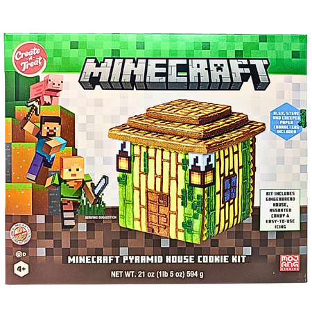 Minecraft House Cookie Kit - 594g