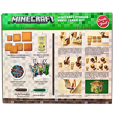 Minecraft House Cookie Kit - 594g