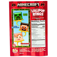 Minecraft Lollipop Rings - 60g