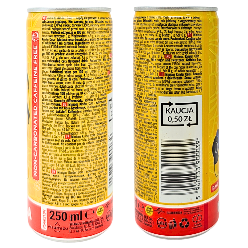 Minions Kinder Cola - 250mL