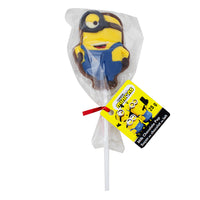 Minions Chocolate Pops - 28g - Christmas Minions - Chocolate pops - Holiday treats - Festive chocolate - Christmas candies - Minion-themed chocolates - Stocking stuffers - Holiday desserts - Christmas party favours - Festive sweets