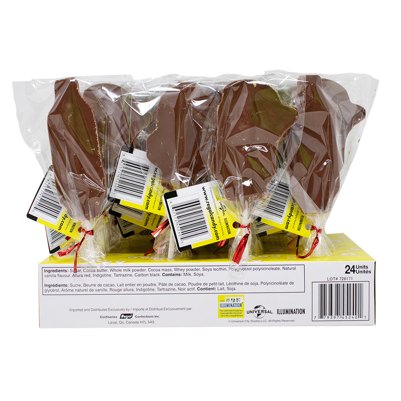 Minions Chocolate Pops - 28g Nutrition Facts Ingredients - Christmas Minions - Chocolate pops - Holiday treats - Festive chocolate - Christmas candies - Minion-themed chocolates - Stocking stuffers - Holiday desserts - Christmas party favours - Festive sweets