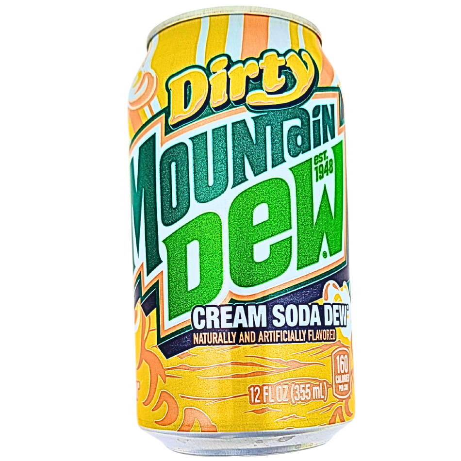 Mountain Dew Dirty Cream Soda Dew - 355mL
