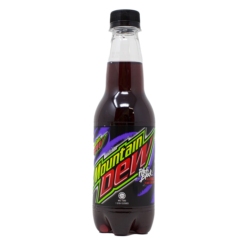 Mountain Dew Pitch Black Malaysia 400ml Candy Funhouse Candy