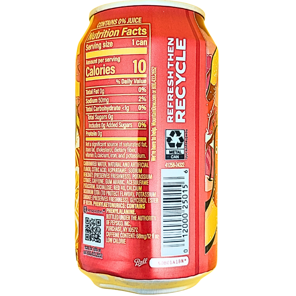 Mountain Dew Trolli Cherry Lemon - 355mL