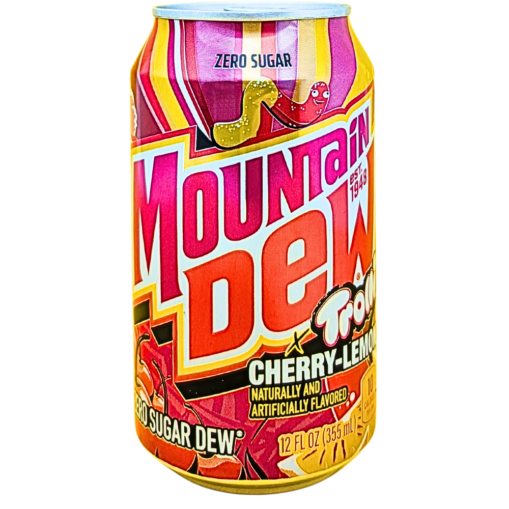 Mountain Dew Trolli Cherry Lemon - 355mL