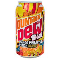 Mountain Dew Trolli Mango Pineapple Punch - 355mL