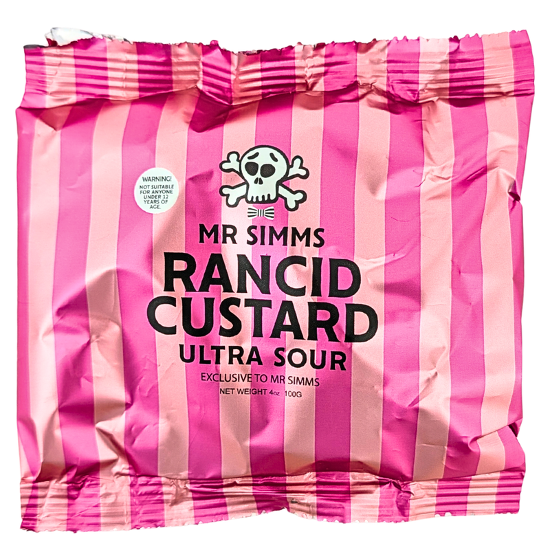 Mr Simms Rancid Custard Ultra Sour (UK) - 100g