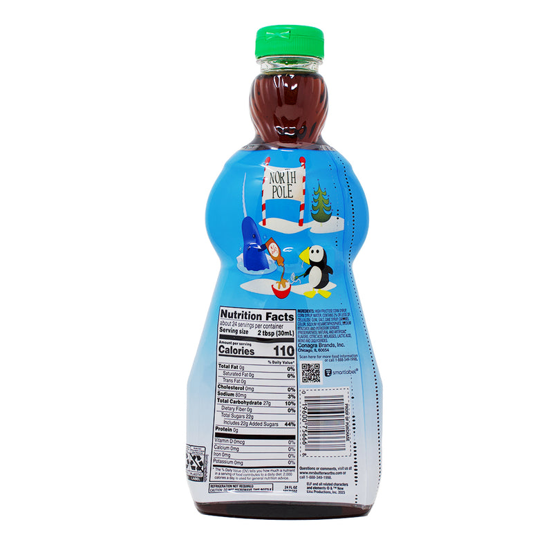 Mrs. Butterworth's Elf Edition Pancake Syrup - 24oz Nutrition Facts Ingredients