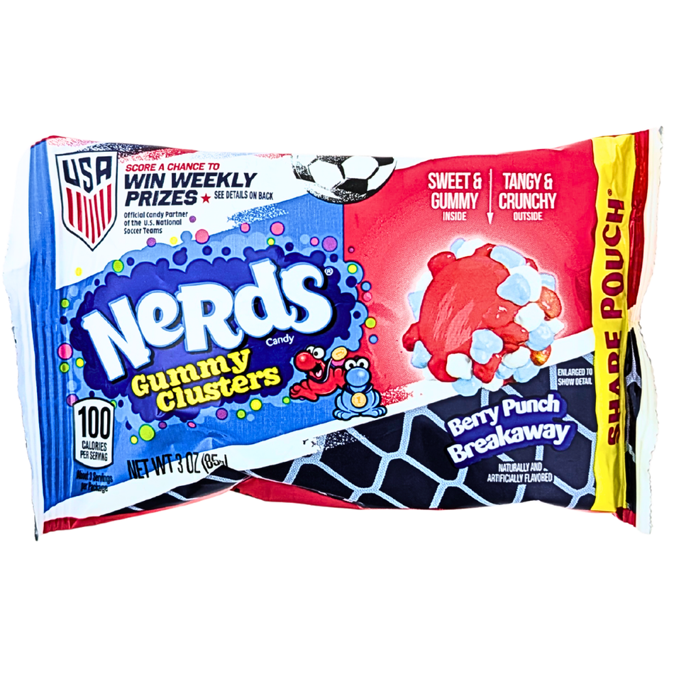 Nerds Gummy Clusters Berry Punch Rush - 3oz
