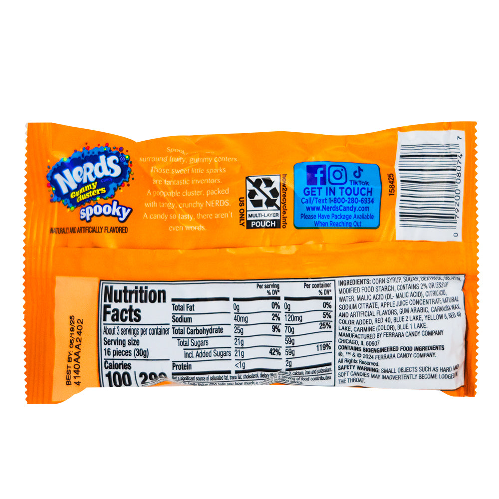 Nerds Spooky Clusters 3oz Candy Funhouse Candy Funhouse CA nerds-spooky-clusters-3oz-candy-funhouse-candy-funhouse-ca