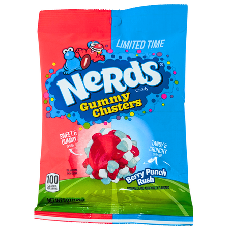 Nerds Gummy Clusters Berry Punch Rush - 5oz