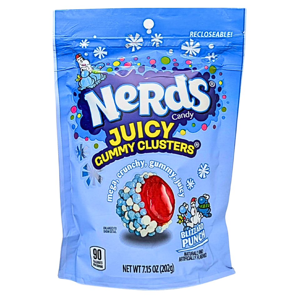 Nerds Juicy Gummy Clusters Blizzard Punch - 7.15oz