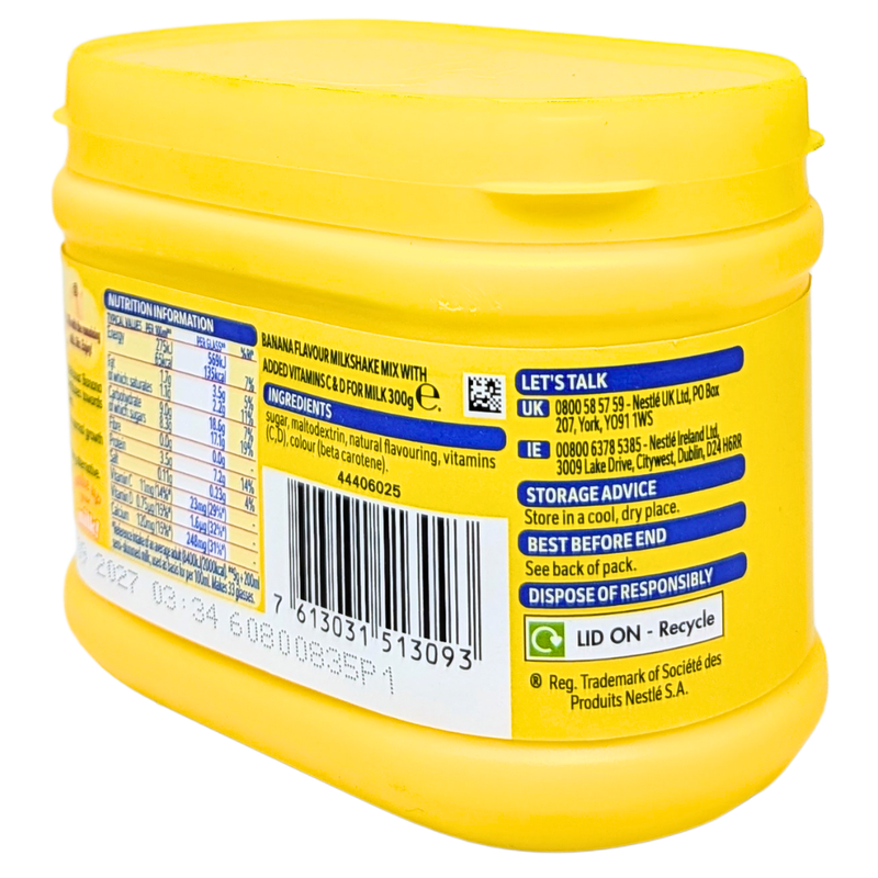 Nesquick Milkshake Mix Banana Flavor - 300g