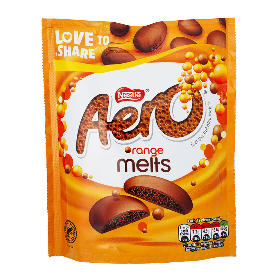 Aero Melts Orange Pouch (UK) - 86g