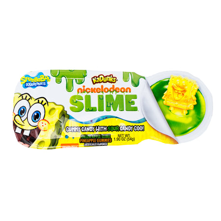 KaDunks Nickelodeon Slime Spongebob Dipper - 1.9oz - Slime Candy - Spongebob candy