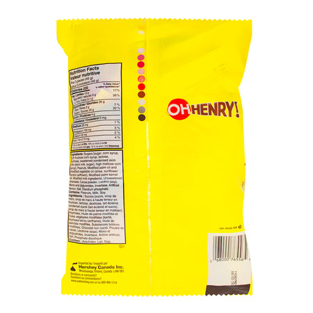 Oh Henry Fun Size Bag - 25ct  Nutrition Facts Ingredients