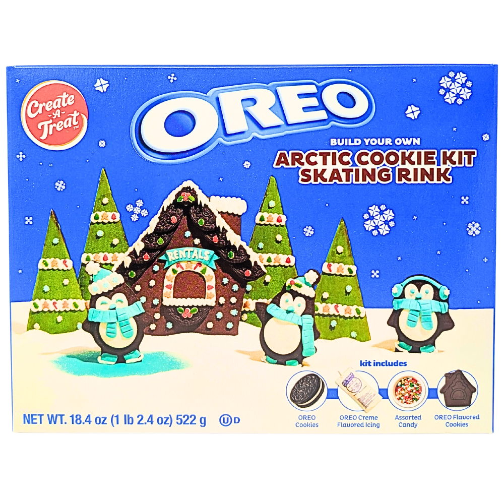 Oreo Arctic Cookie Kit Skating Rink - 18.43oz