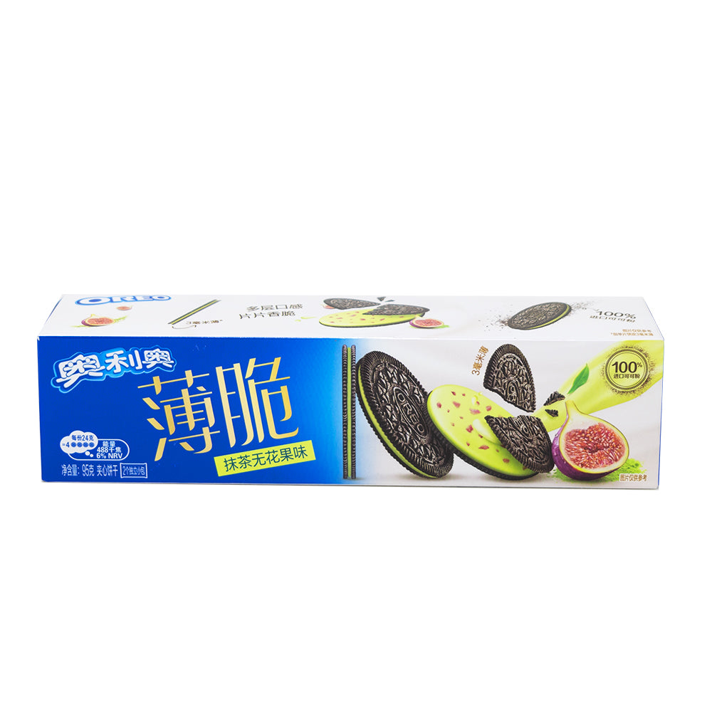 Oreo Ultra Thins Matcha and Fig (China) - 95g 