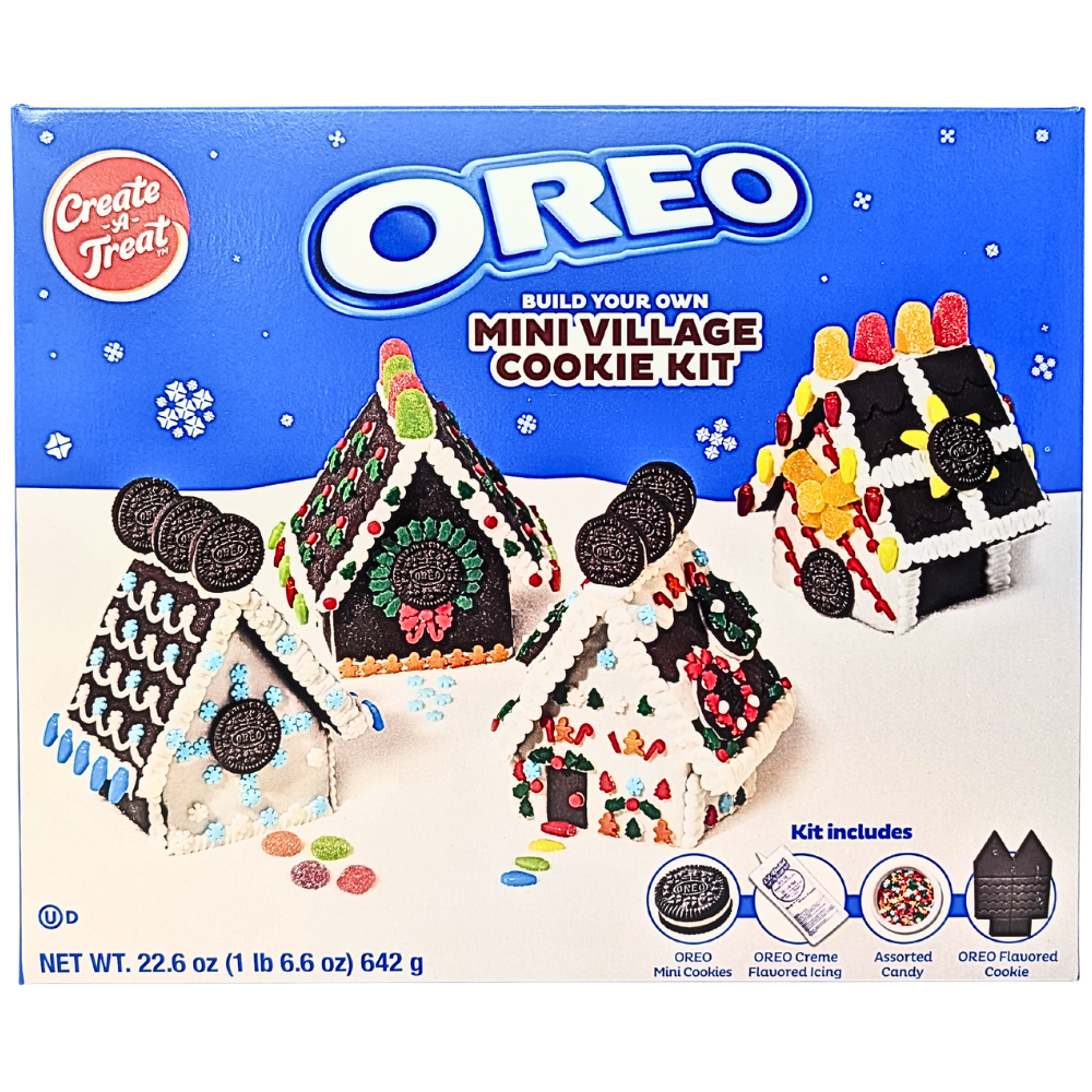 Oreo Mini Village Cookie Kit - 22.65oz