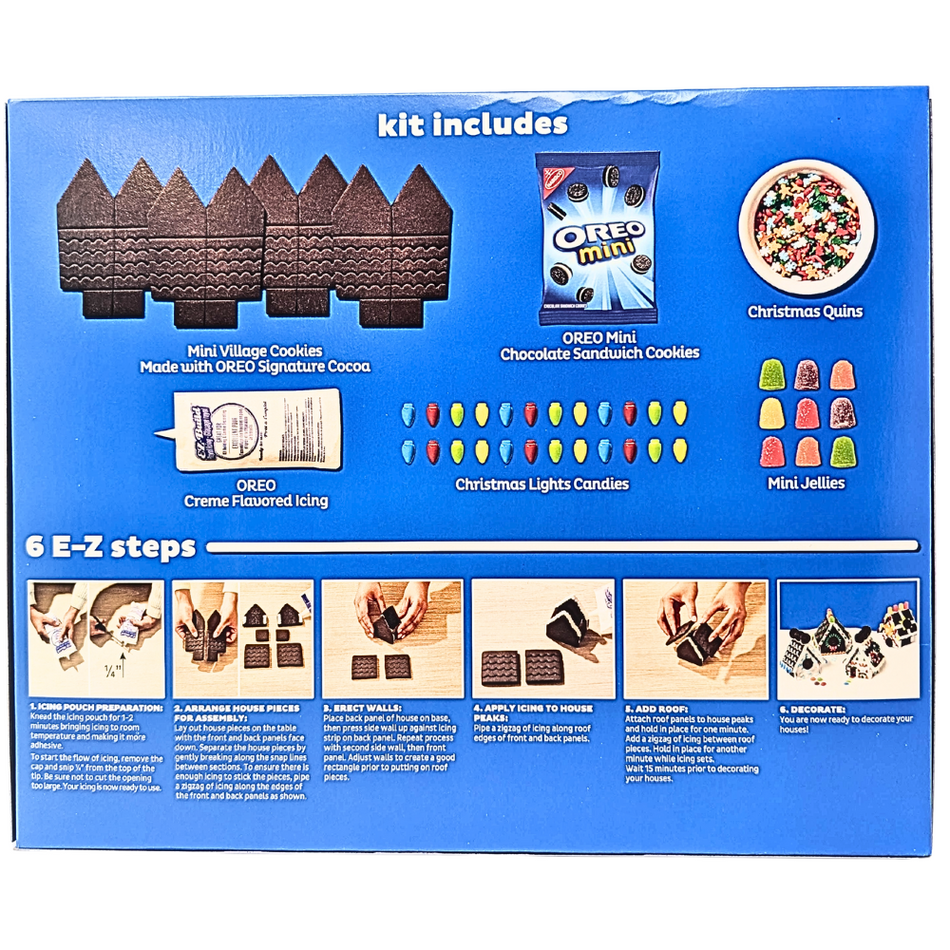 Oreo Mini Village Cookie Kit - 22.65oz