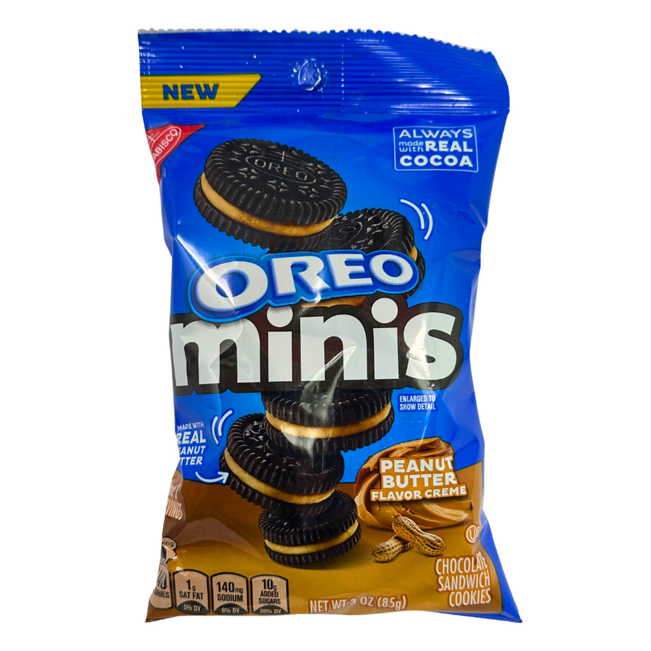 Oreo Mini Peanut Butter - 3oz