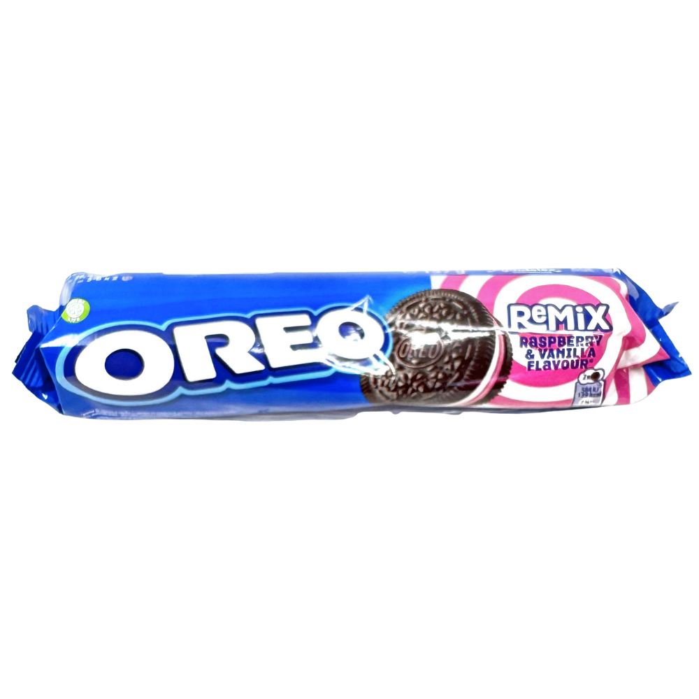 Oreo Twist Vanilla and Raspberry Cookies UK - 157g *Jul 31 2025*