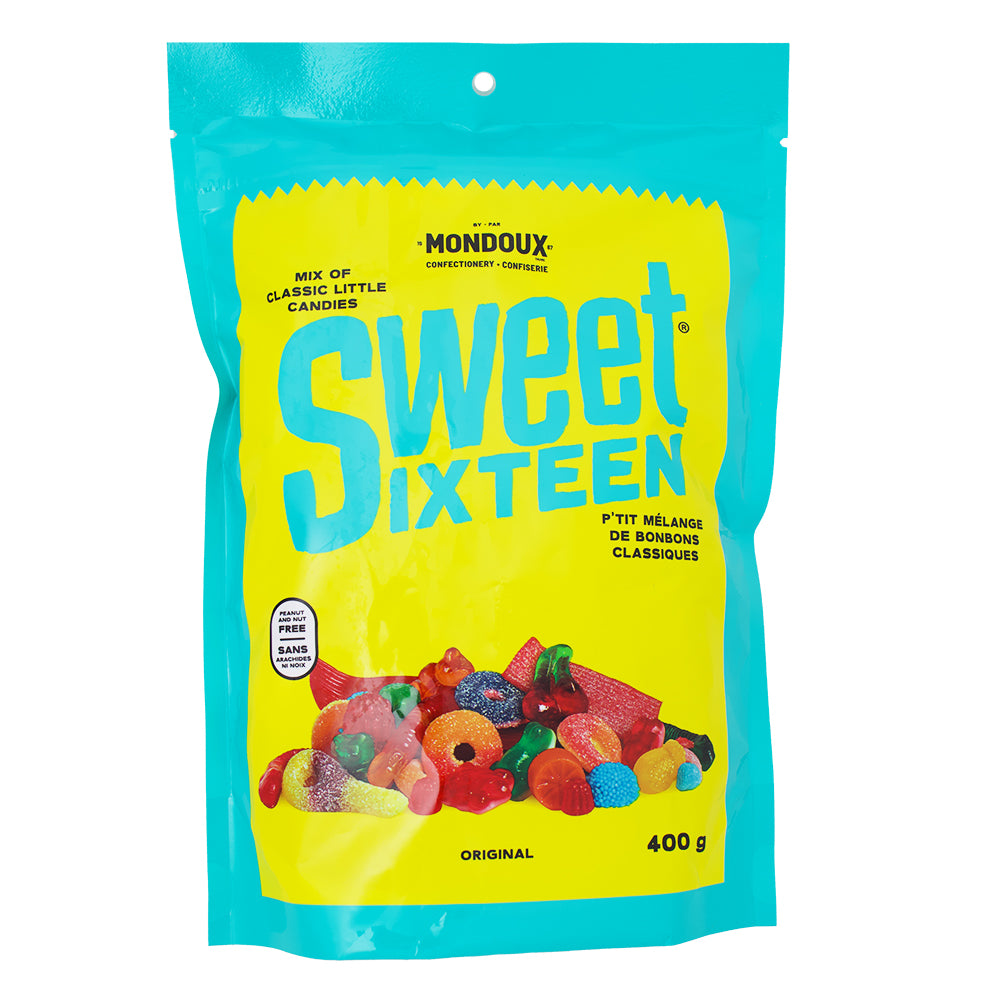Sweet Sixteen Original - 400g, sweet sixteen, sweet sixteen candy, canadian candy, canadian sweets, canadian treats