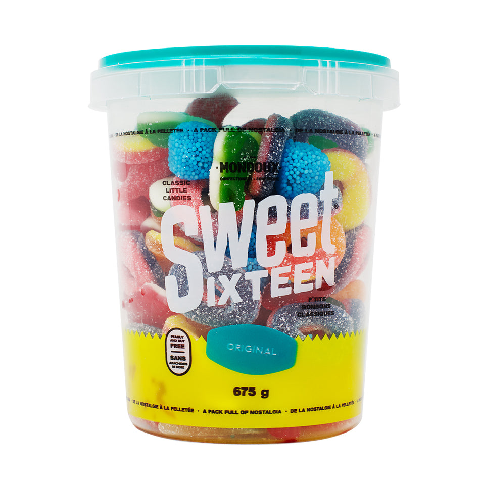 Sweet Sixteen Original - 675g, sweet sixteen, sweet sixteen candy, canadian candy, canadian sweets, canadian treats